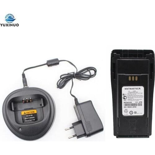 NNTN4497CR 2600mAh Battery PMLN5192 WPLN4139 Charger For Motorola CP200 PR400 EP450 DEP450 CP160 CP180 CP250 GP3688 GP3188 Radio