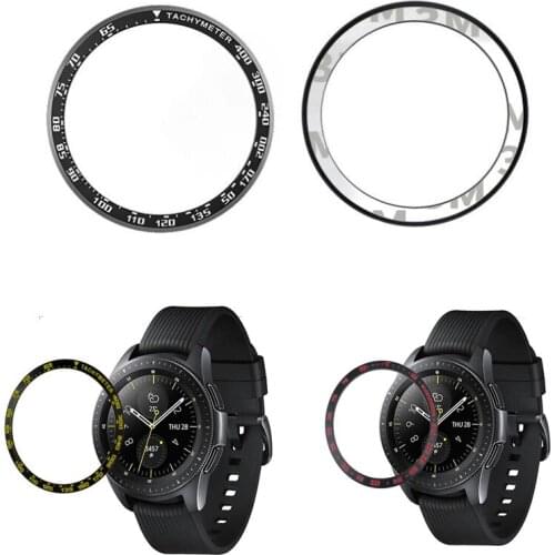 Metal Bezel Ring Frame Case Film Glass Screen Protector Cover For Samsung Gear S3 Galaxy Watch Huawei Honor Magic GT 2 GT2 46mm