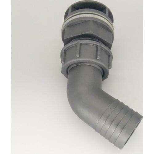 10Pieces 20/25mm/32mm/38mm Pesticide Bucket Bottom Outlet Pipe Connector Agricultural Sprayer Mixer Agitator Fight Machine Parts