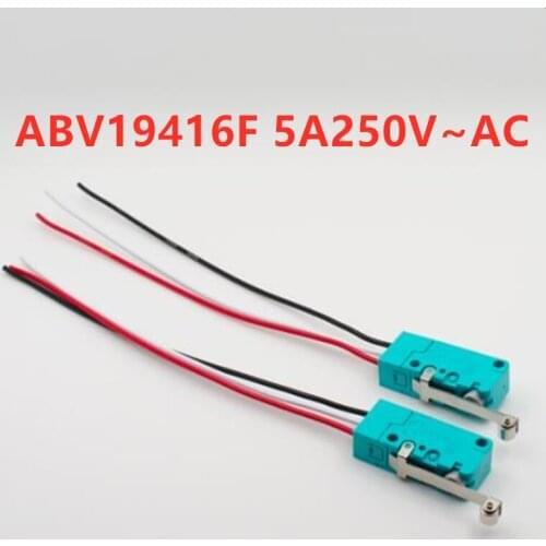 1pcs Waterproof micro-movement ABV19416F 5A250V ~ AC car connector normally open normally closed with roller