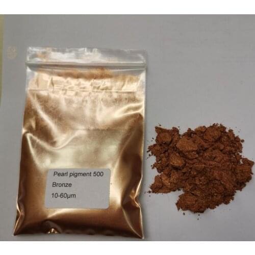 Bronze Pearl pigment 500 mica pearlescent powder paint 1 lot 25 grams