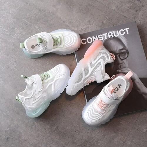 Childrens Casual Shoes Mesh Sneakers 2021 Summer Baby Breathable Soft Sole Spor Ayakkabi For Boys and Girls Lightweight Hot