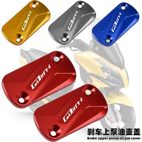For KYMCO G-DINK GDINK 125 250 300 grand dink Motorcycle Front Rear Fluid Reservoir Cover Cylinder Reservoir Brake master Cap