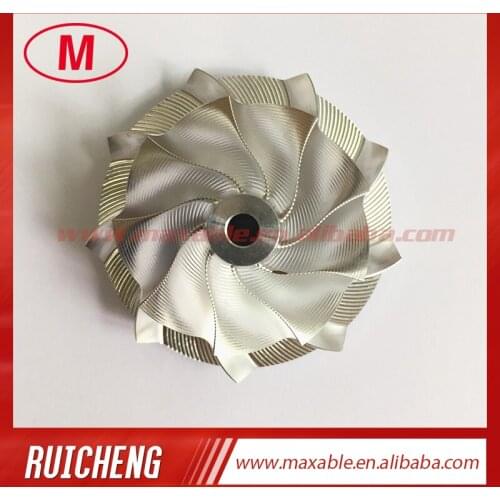 GT1246 34.10//46.00mm 9+0 blades point milling high performance turbocharger billet/milling/aluminum 2618 compressor wheel