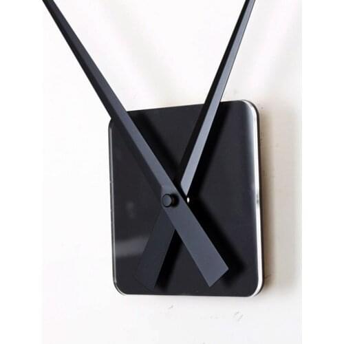 Classic Quiet Quartz Clock Movement White Hands Mechanism Parts Kit DIY ilent Wall Clock Parts Accessories