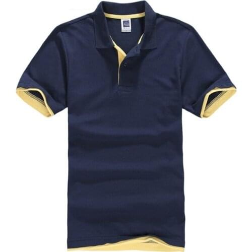 LingDeng Mens Summer Polos
