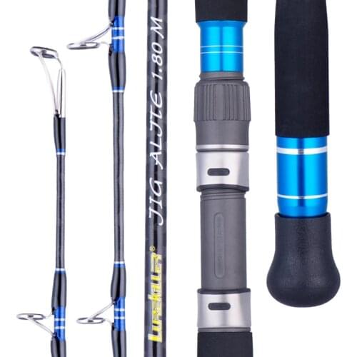 Lurekiller Japan Fuji Jigging Rod Vertical Jig Rod High carbon 1.8M PE 4-8 Jig Lure 150-350g 25KGS Spinning/Casting Rod