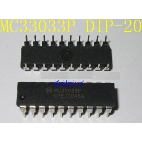 MC33033P MC33033 33033P DIP20 ORIGINAL PART 5PCS/lot Free Shipping