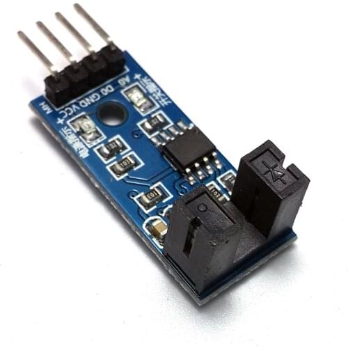 Counter speed measurement module, motor speed test module, slot optocouple pulse detector