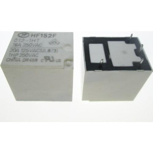 NEW 12V relay HF152F 012-1HT HF152F-012-1HT 12V 12VDC DC12V 16A 250VAC 4PIN