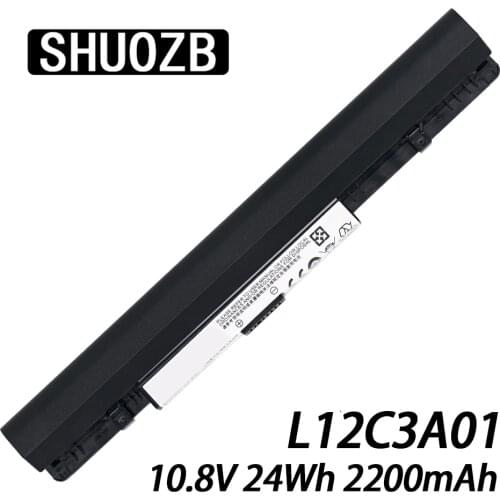 New L12S3F01 L12M3A01 L12C3A01 Laptop Battery For Lenovo IdeaPad S20-30 S210 S215 S210T Touch Series 10.8V 24WH 2200mAh