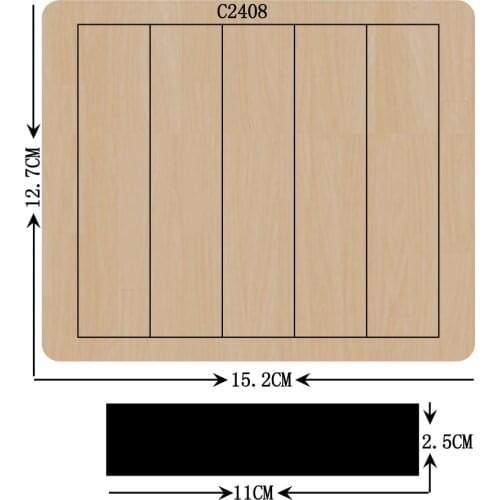 New Bow Wooden die Scrapbooking C-2408 Cutting Dies Multiple sizes