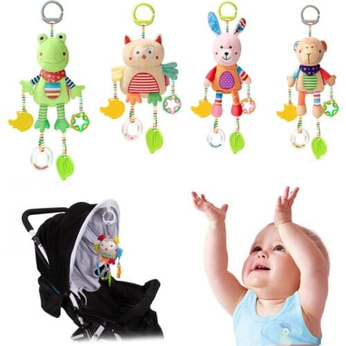 Newborn Baby Hanging Toys 0-12 Months Baby Rattle Toddler Toys Baby Mobile Crib Learning Educational Toy For Baby Bed Stroller