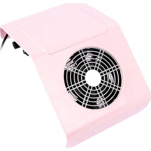 Portable new product professional nail hand pillow 40W vacuum fan cleanernail shop special hot sale with free 2 vacuum bags