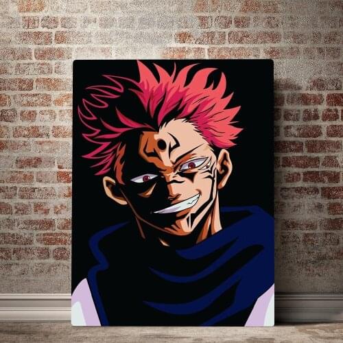 Home Decor Prints Painting Pictures Anime Jujutsu Kaisen Satoru Gojo Wall Art Modular Modern Canvas Poster Bedside Background