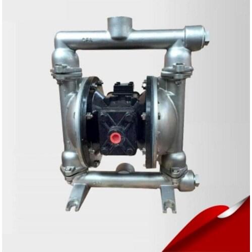 QBY-25P 316 Stainless Steel Marine Sanitation Diaphragm Pneumatic Pumps with F46 diaphragm
