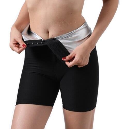 Body Shaper Pants Sauna Shapers Hot Sweat Sauna Effect Slimming Pants Fitness Short Shapewear Workout Gym Leggings Fitness Pants
