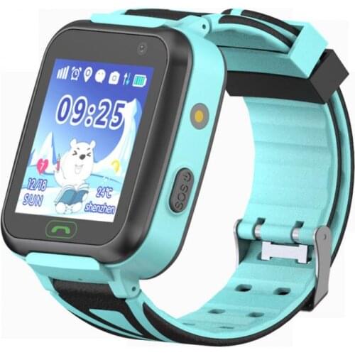 T16 Kids Smart Watch SOS Location Tracker Smart Watch Wifi GPS+LBS Location IP67 Waterproof Flashlight HD Camera Smartwatch