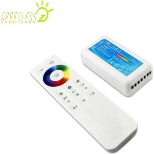 LED RGBWC Color Wireless Controller 2.4G 5 Zone 20A Touch Remote LED Controller JM-DST-05 with High Quality 3 Years Warranties