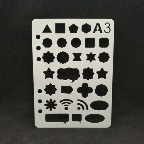 Wifi Layering Stencil Drawing Color Spraying Stencil for Diy scrapbook/photo album coloring,painting stencil,home decor