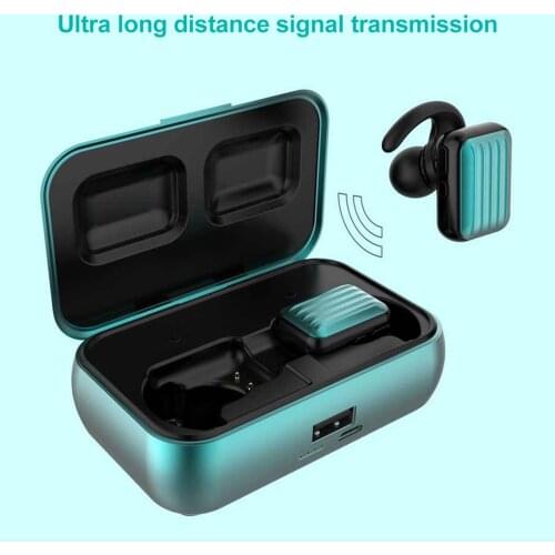 TWS Bluetooth Headset Touch With Mobile Power Bluetooth Earplugs Personality Creative Mini Suitcase Cute Gaming Wireless Headset