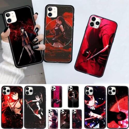 Akame ga KILL! anime girl Phone Case for iPhone 11 12 pro XS MAX 8 7 6 6S Plus X 5S SE 2020 XR