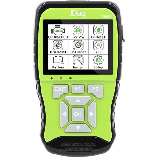 V600B 3-in-1 professional VAG scanner diagnostic tool EOBD OBD2 OBDII car scanner battery tester 12V