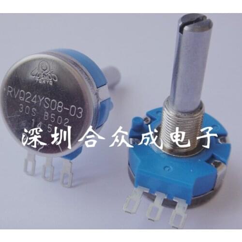 [YK] original TOCOS Small Angle Potentiometer RVQ24YS08-03 21S B502 21F B5K switch