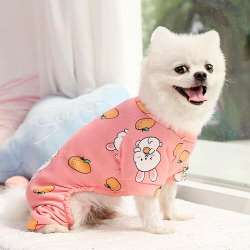 Winter Dog Pet Clothes Suit For Cat Puppy Jumpsuit Costume Small Dog Outfit Pomeranian Shih Tzu Poodle Wholesale Bichon Clothing