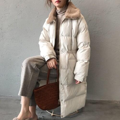 ZVAQS Women's Winter Parkas With Natural Fur