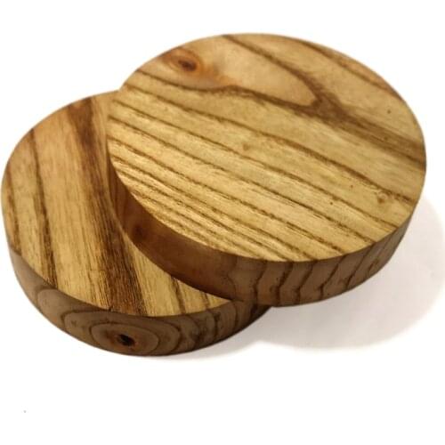 10pcs Diameter: 50mm Thickness:15mm Elm Round Wood Piece Solid Wood Board Solid Wood Diy Round block Shaped Wood
