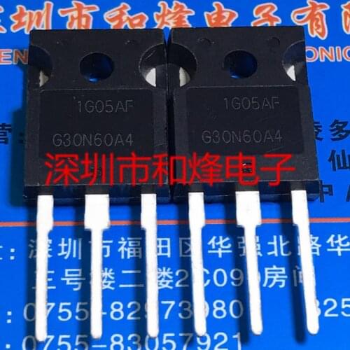 10PCS G30N60A4 HGTG30N60A4 TO-247 100% New&original