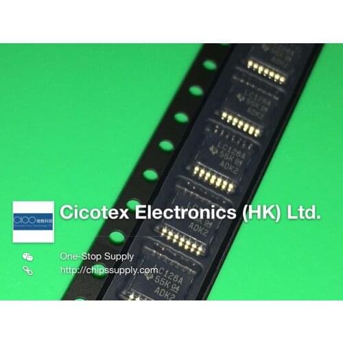 10pcs/lot SN74LVC126APWR SN74LVC126APWT LC126A TSSOP14 IC BUS BUFF TRI-ST QD 14TSSOP