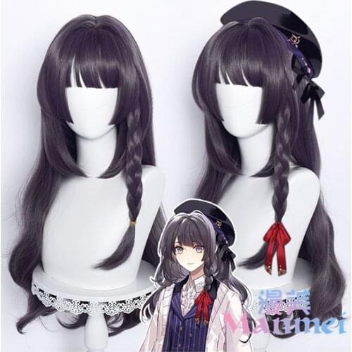 Anime for All Time Heroine Gentle Big Wave Hair Synthetic Cosplay Wigs for Game Party Costume Prop Accessories