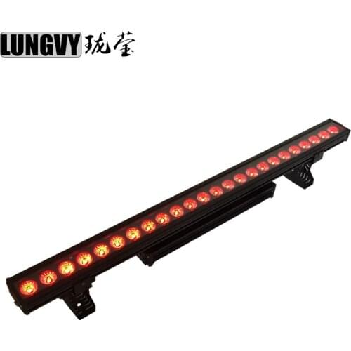 Free Shipping 24x15w RGBWA 5in1 400w Building LED Wall Wash Light Led Bar Light Outdoor Led Wall Washer Light