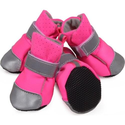 Dog Shoes Small Dog Teddy Pet Cat Can't Drop a Set of 4 Bichon Breathable Soft Bottom Summer Dog Sandals