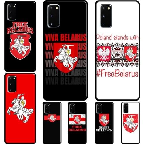 Belarus flag Case For Samsung S20 FE S9 S10 S8 Plus Ultra Note 20 Note 10 Plus Cover For Galaxy S21