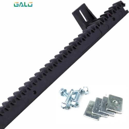 GALO nylon gear rack rail for auto sliding gate opener 1 m per pc 1 order