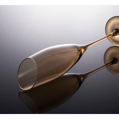 Crystal glass champagne glass household glass European style sparkling wine goblet wedding sweet wine glass red wine glass