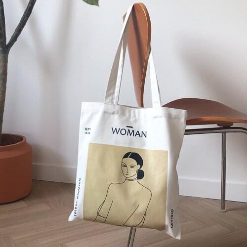 Hylhexyr Women Handbag Printing Canvas Student Hand Bag Girls Handbags Female Shoulder Bags Travel Shopping Bag Casual Tote
