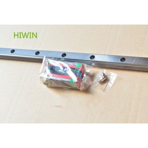 HIWIN HG linear guide HGR15 15mm length 350mm motion slide rail with HGH15CA or HGW15CC carriage block for cnc xyz axis
