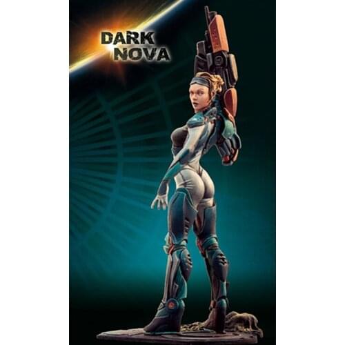 1:32 Resin Figure Model Viking Mila Film Character Machine 65mm R50