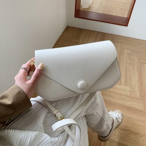 Fashion designer Shoulder Bags Retro Casual Women Totes Shopping Bag Female Leather white small Chain Handbag for Women 2021