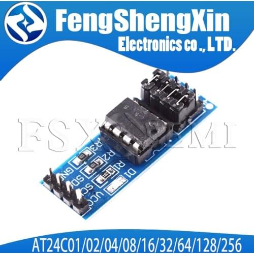 EEPROM memory module I2C interface AT24C01/02/04/08/16/32/64/128/256