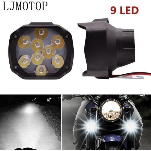 Motorcycle Led Lamp Waterproof Fog Spot Headlight 1000LM With Switch For Honda CBR600RR CBR954RR CBR1000RR CBF1000 CBF600 X-11