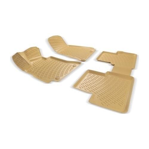 Rizline Volvo S60 2010 Post 3D Pool Beige Car Floor Mat