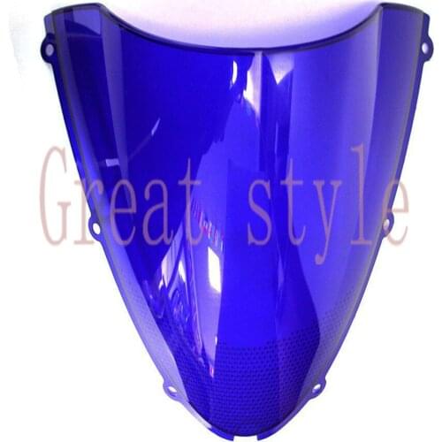 New High quality For Kawasaki Ninja ZX-10R zx10r 2006 2007 06 07 ABS bike motorcycle/motorbike Windshield/Windscreen Blue
