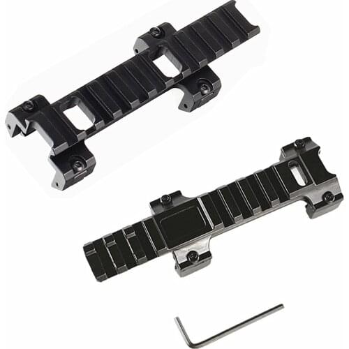 Hunting Military Gear Aluminium Airsoft MP5 G3 20mm Scope Mount Rail Picatinny Base MP5 Dovetail guide rail bracket