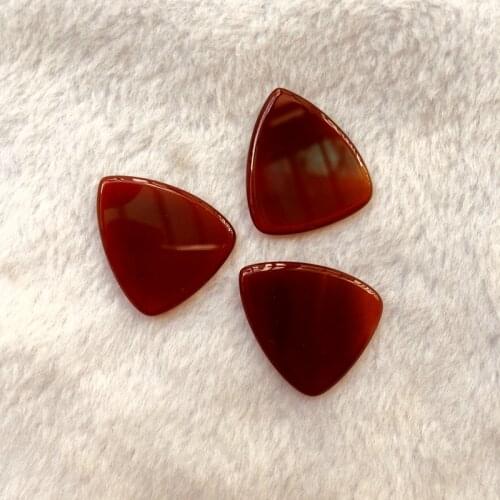 Wholesale 1pcs Red Agates Carnelian Beads,Gem stone Crystal Guritar Picks,3mm thickness