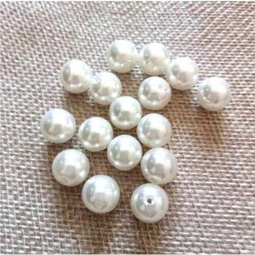 Wholesale 200pcs/Lot Fashion Charms White Pearl & Pearl Pendant For Women Handmade Necklaces/Bracelets Diy Jewelry Accessories